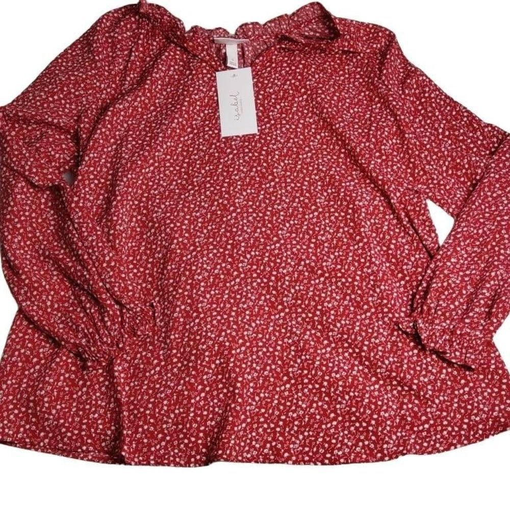 Isabel Maternity Small Women's Floral Blouse